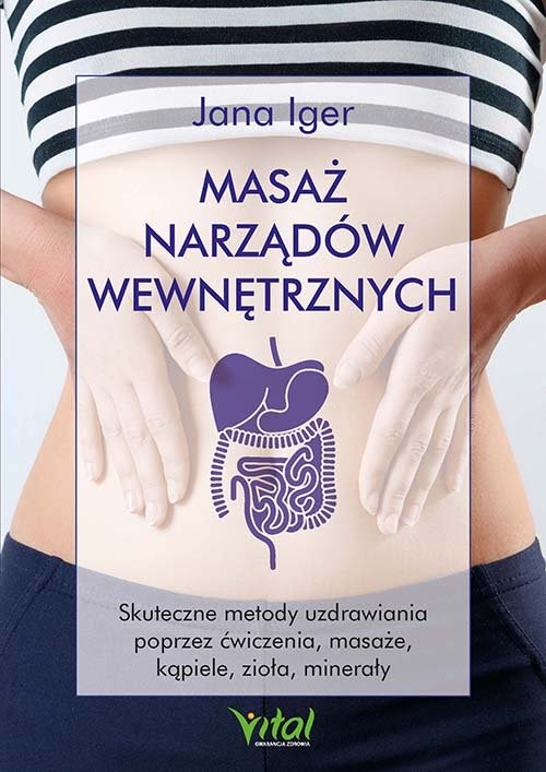 okładka Masaż narządów wewnętrznych książka | Jana Iger