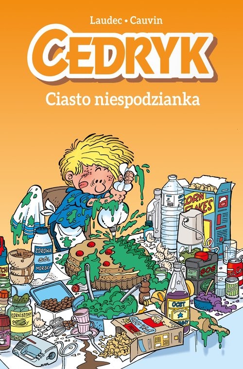 okładka Cedryk. Ciasto niespodzianka książka