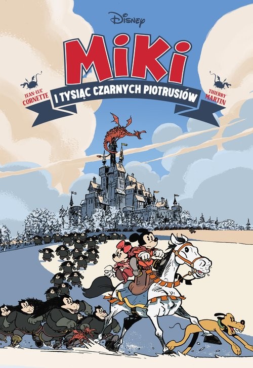 okładka Myszka Miki. Miki i tysiąc Czarnych Piotrusiów książka