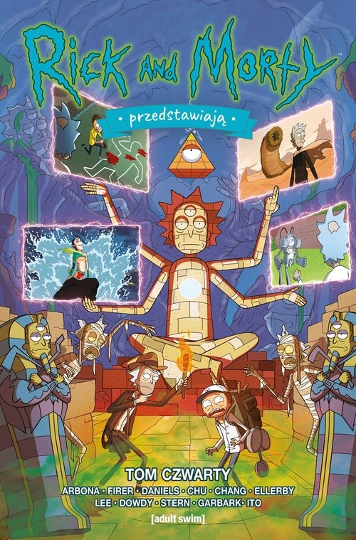 okładka Rick i Morty Przedstawiają. Tom 4 książka | Opracowania Zbiorowe