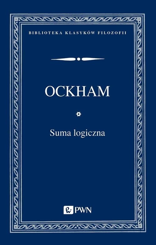 okładka Suma logiczna książka | Ockham William