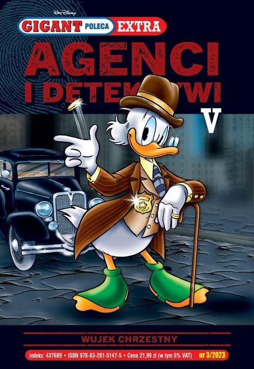 okładka Gigant Poleca Ekstra Agenci i Detektywi V Tom 3/2023 książka
