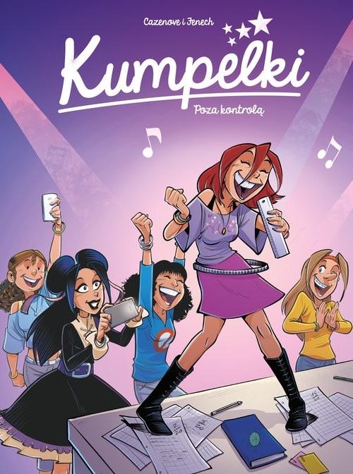 okładka Kumpelki. poza kontrolą. Tom 5 książka