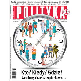okładka AudioPolityka Nr 03 z 13 stycznia 2021 roku audiobook | MP3 | Polityka