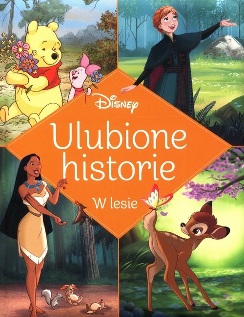 okładka Ulubione historie W lesie Disney książka