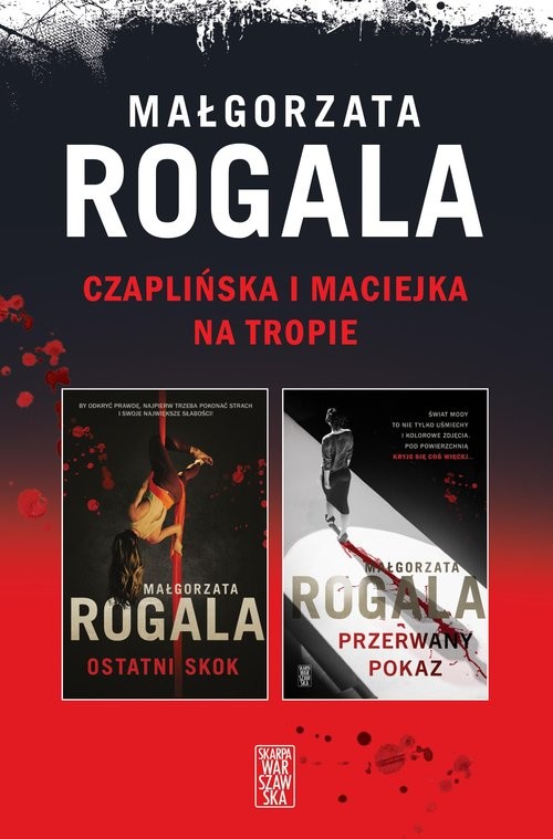 okładka Pakiet Czaplińska i Maciejka na tropie książka | Małgorzata Rogala