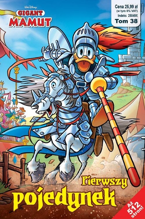 okładka Gigant Mamut Pierwszy pojedynek Tom 2/2023 książka