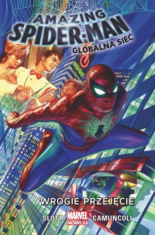 okładka Amazing Spider-Man. Globalna sieć. Wrogie przejęcie książka | Dan Slott, Giuseppe Camuncoli