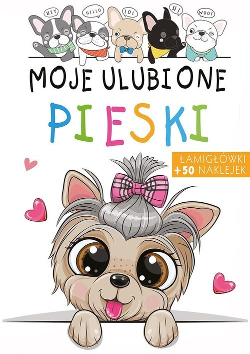 okładka Moje ulubione pieski książka
