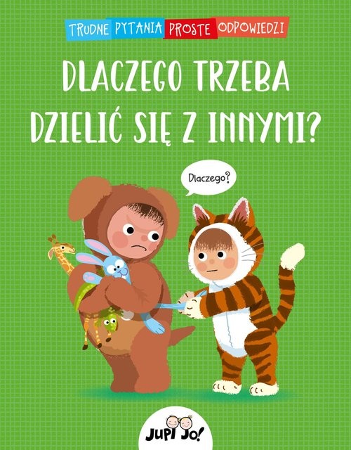 okładka Dlaczego trzeba dzielić się z innymi? książka | Simon Couchman