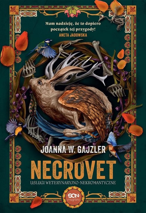 okładka Necrovet. Usługi weterynaryjno-nekromantyczne książka | Joanna W. Gajzler