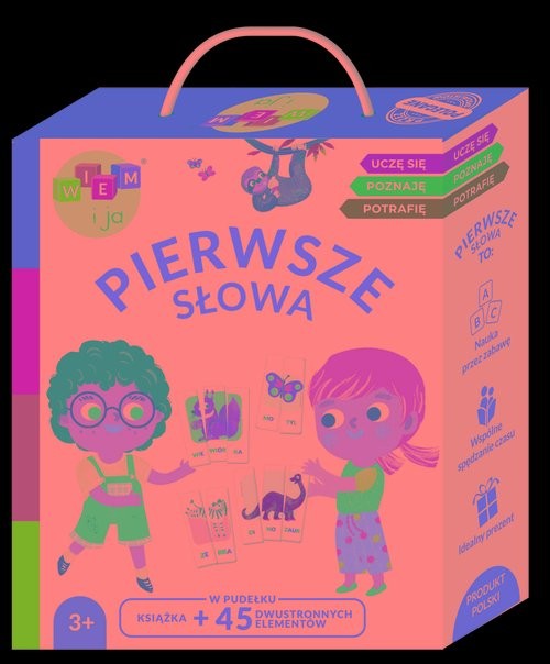 okładka Wiem i ja! Pierwsze słowa książka