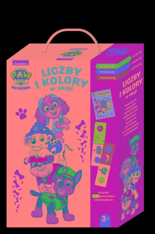 okładka Psi Patrol Liczby i kolory w akcji książka