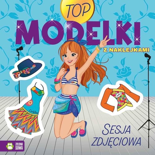 okładka Top Modelki Sesja zdjęciowa książka