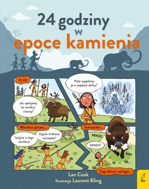 okładka 24 godziny w epoce kamienia książka | Lan Cook