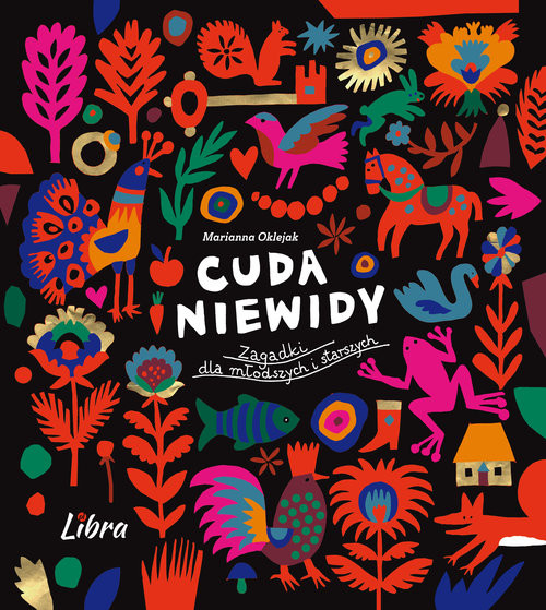 okładka Cuda niewidy Zagadki dla młodszych i starszych książka | Marianna Oklejak