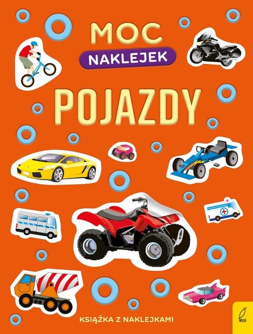 okładka Moc naklejek Pojazdy książka | Praca Zbiorowa