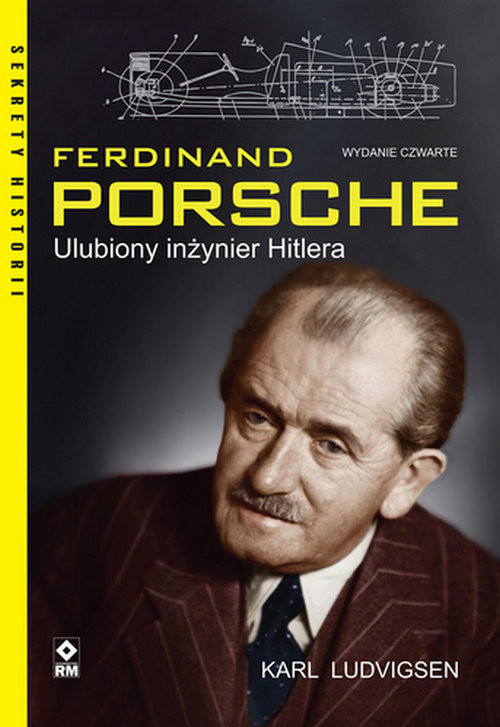 okładka Ferdinand Porsche Ulubiony inżynier Hitlera książka | Karl Ludvigsen