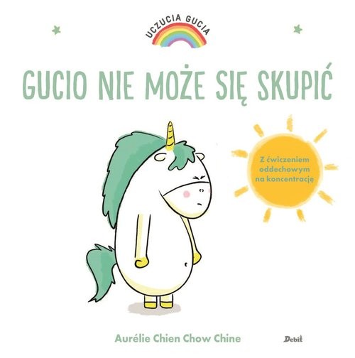 okładka Uczucia Gucia. Gucio nie może się skupić książka | Chine AurelieChienChow