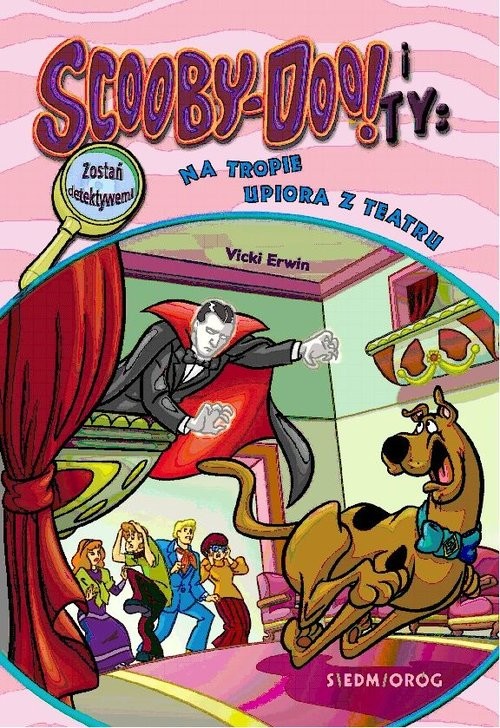 okładka Scooby-Doo! i Ty Na tropie Upiora z Teatru Tom 12 książka | Vicki Erwin