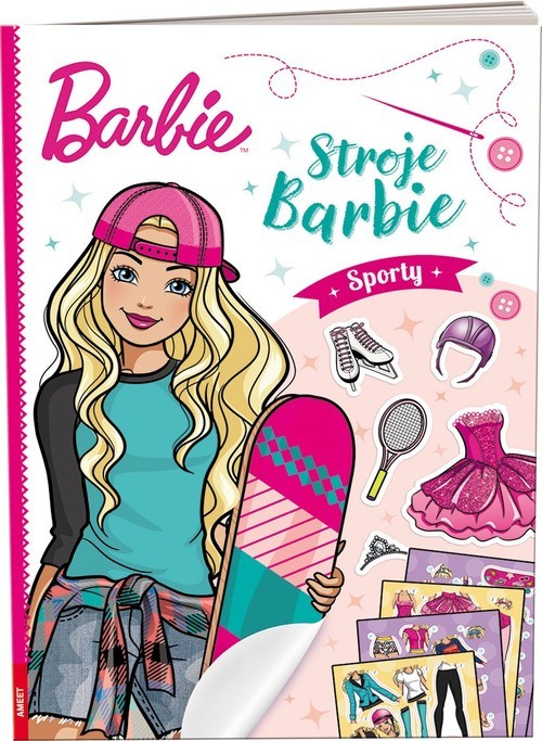 okładka Barbie Stroje Barbie Sporty książka