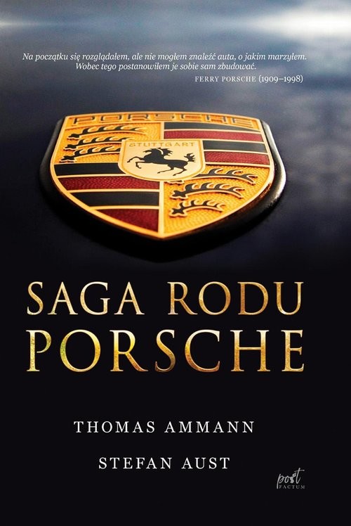 okładka Saga rodu Porsche książka | Thomas Ammann, Stefan Aust