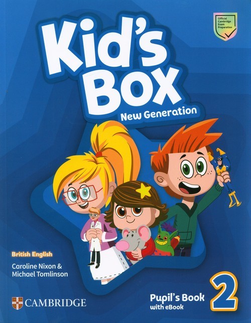 okładka Kid's Box New Generation 2 Pupil's Book with eBook książka | Nixon Caroline, Tomlinson Michael
