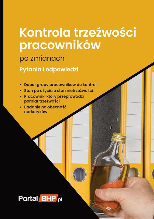 okładka Kontrola trzeźwości pracowników po zmianach ebook | pdf | Praca Zbiorowa