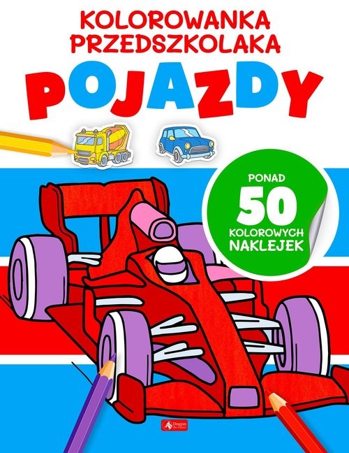 okładka Kolorowanka przedszkolaka. Pojazdy książka | null null