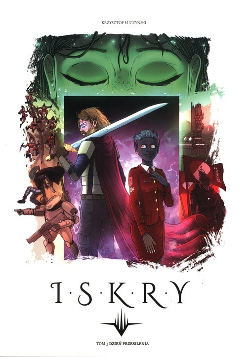 okładka Iskry 3 Dzień przesilenia książka | Krzysztof Łuczyński