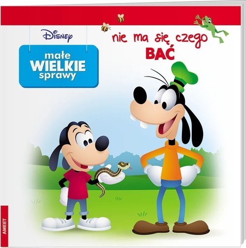 okładka Disney Małe Wielkie Sprawy Nie Ma Się Czego Bać książka