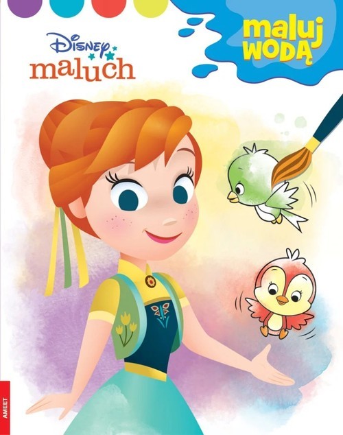 okładka Disney Maluch Maluj Wodą książka