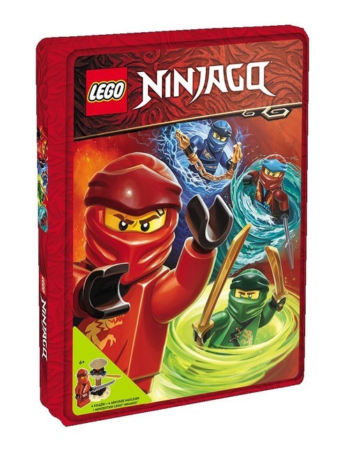 okładka Lego Ninjago. Zestaw Książek Z Klockami Lego. książka