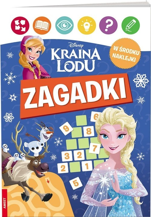okładka Disney Kraina Lodu. Zagadki książka
