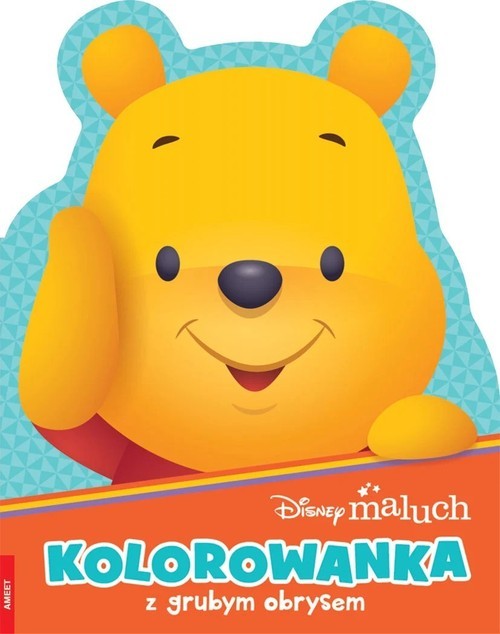 okładka Disney Maluch Kolorowanka z grubym obrysem książka