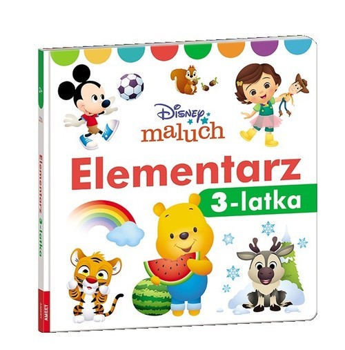 okładka Disney Maluch Elementarz 3-Latka książka