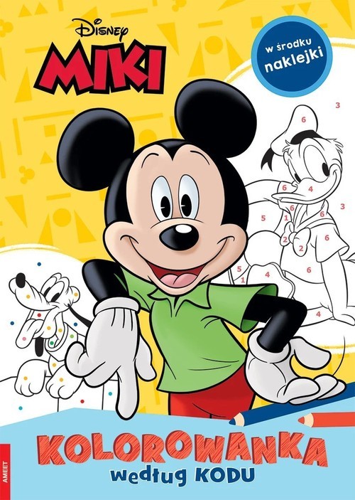 okładka Miki Kolorowanka według kodu książka