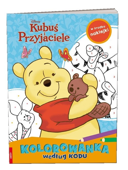okładka Kubuś i Przyjaciele Kolorowanka według kodu książka