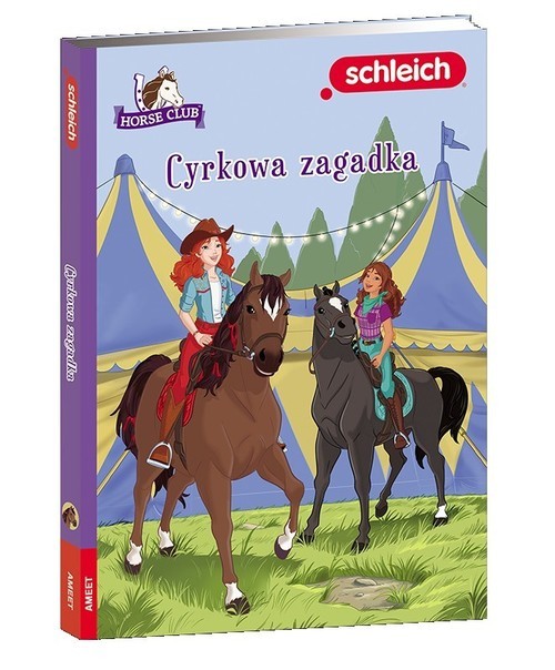 okładka Schleich Horse Club Cyrkowa zagadka książka | Kuhn Friederike