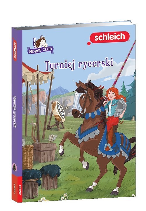 okładka Schleich Horse Club Turniej rycerski książka | Kuhn Friederike