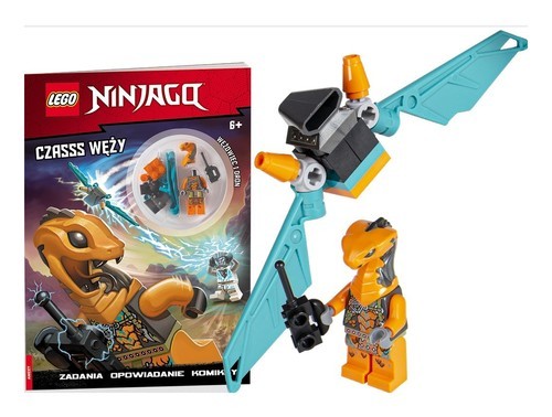okładka Lego Ninjago Czasss węży książka