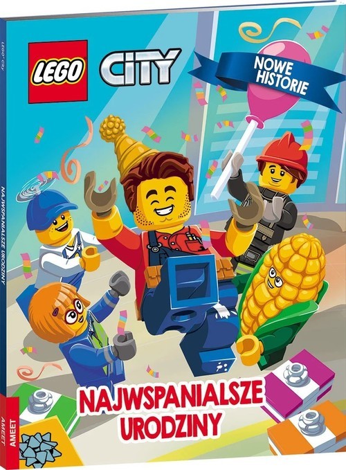 okładka Lego City Najwspanialsze urodziny książka
