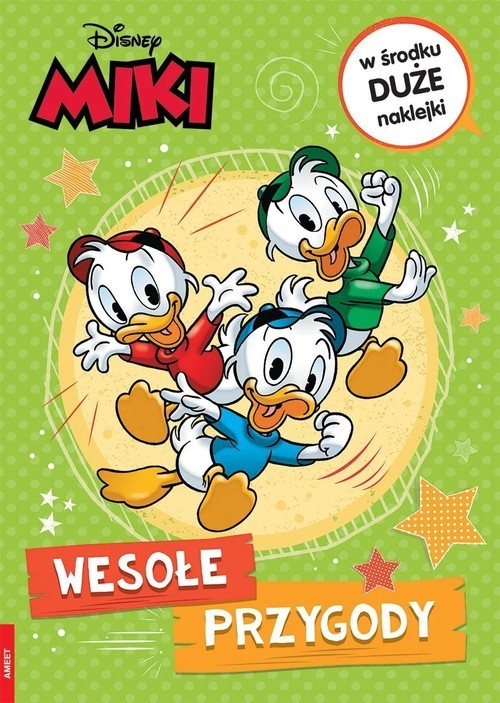 okładka Disney Miki Wesołe przygody książka