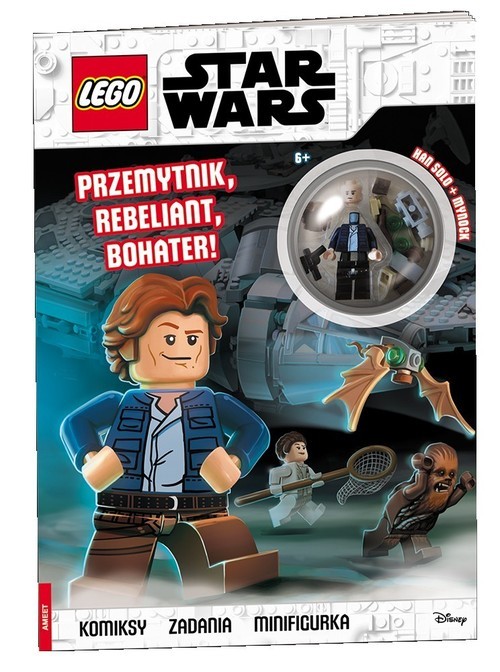 okładka Lego Star Wars Przemytnik rebeliant bohater książka