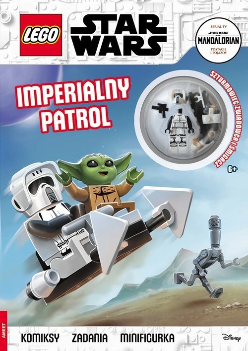 okładka Lego Star Wars Imperialny Patrol książka