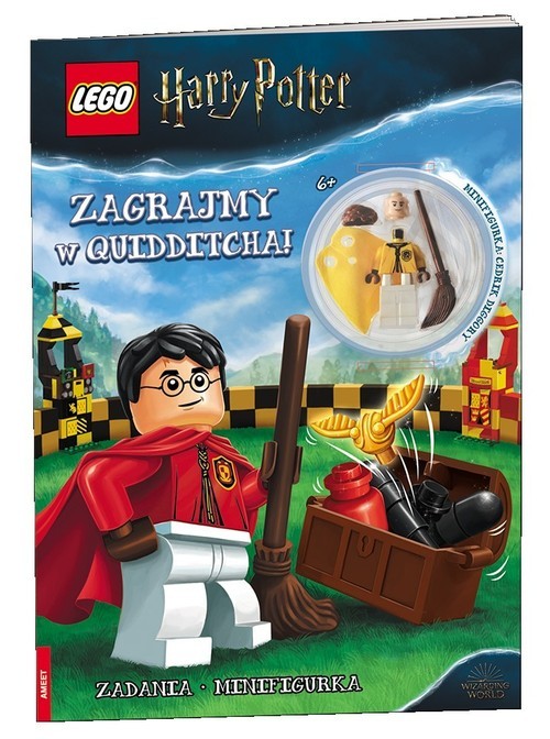 okładka Lego Harry Potter Zagrajmy w Quidditcha! książka