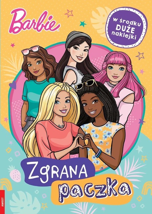 okładka Barbie Zgrana paczka książka