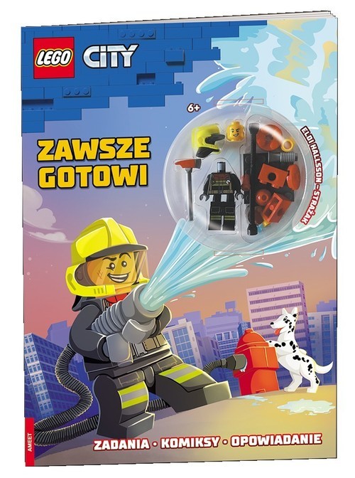 okładka Lego City Zawsze gotowi książka