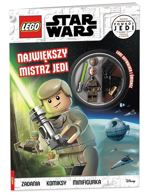 okładka LEGO Star Wars Największy Mistrz Jedi! książka