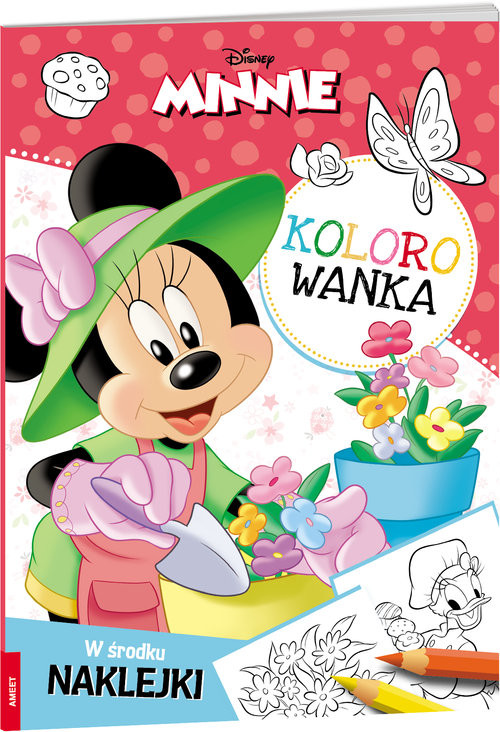 okładka Minnie Kolorowanka książka